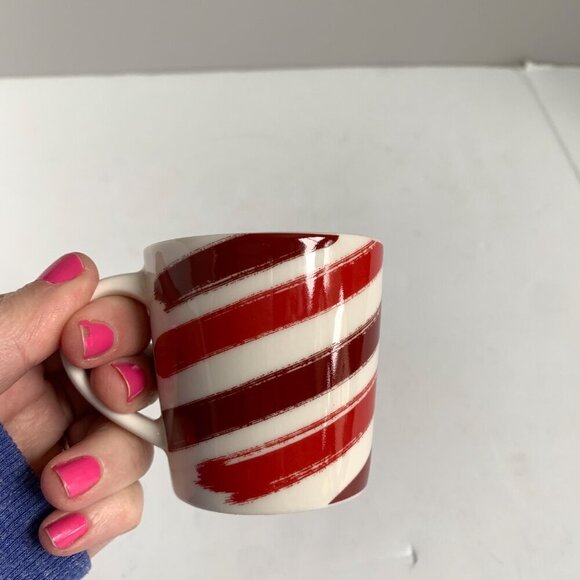 Starbucks 2014 3 oz. Espresso Mug Red Stripe - Picture 7 of 9